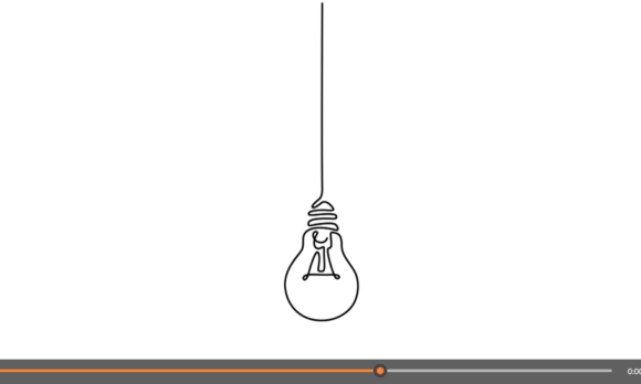 Dynamic Motion Graphics: The Line Light Bulb Symbol
